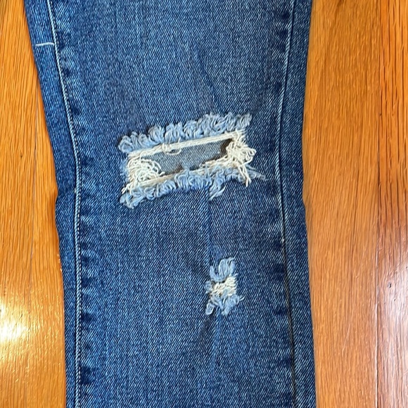 NWT FREE PEOPLE WE THE FREE JEANS DISTRESSED 26 - Picture 5 of 8